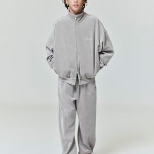 Kids Velour Classic Track Jacket