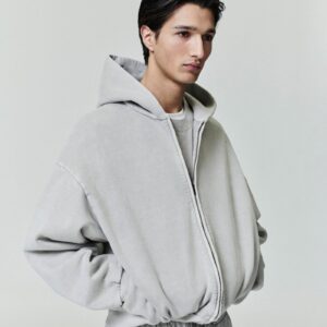 Embroidered Classic Full Zip Hoodie