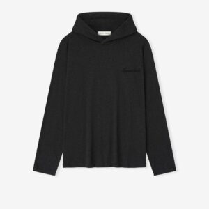 Womens Embroidered Classic Hooded Long Sleeve