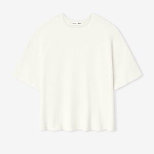 Waffle Short Sleeve Sweater