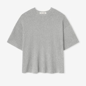Waffle Short Sleeve Sweater