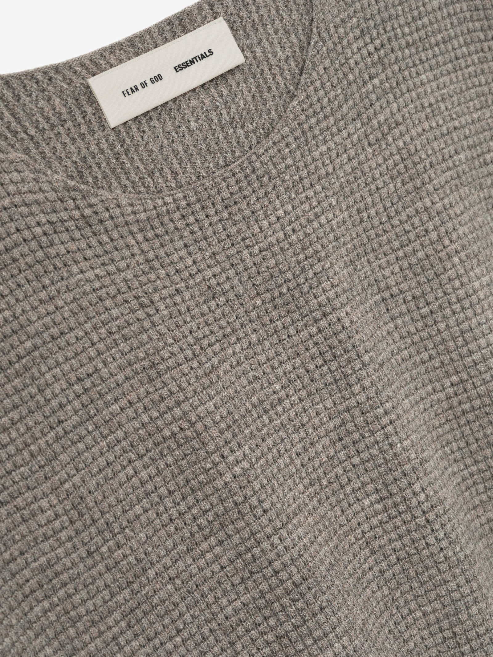 Waffle Crewneck Sweater - Image 5