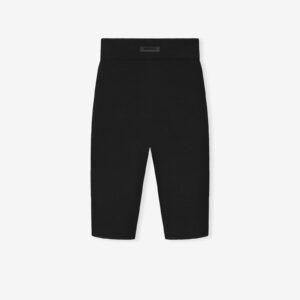 Womens Rib Knit Biker Short