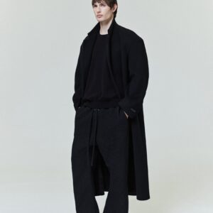 Melton Wool Relaxed Coat