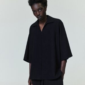 Virgin Wool Polo Shirt