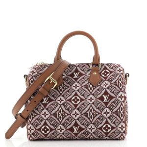 Speedy Bandouliere Bag Limited Edition Since 1854 Monogram Jacquard 25