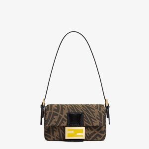 Fendi Mini Jacquard Ff Vertigo Bag