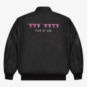 Sob Rock Leather Bomber