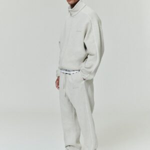 Modern Fleece Track Jacket With Piping