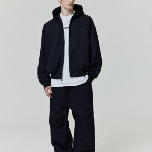 Twill Hooded Bomber