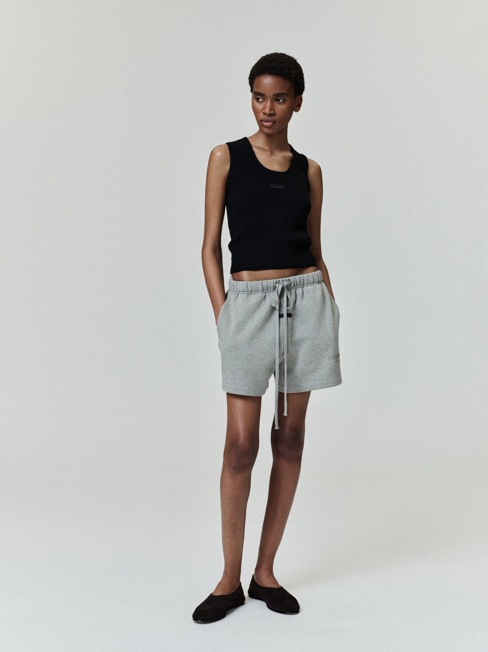 Womens Waffle Tank