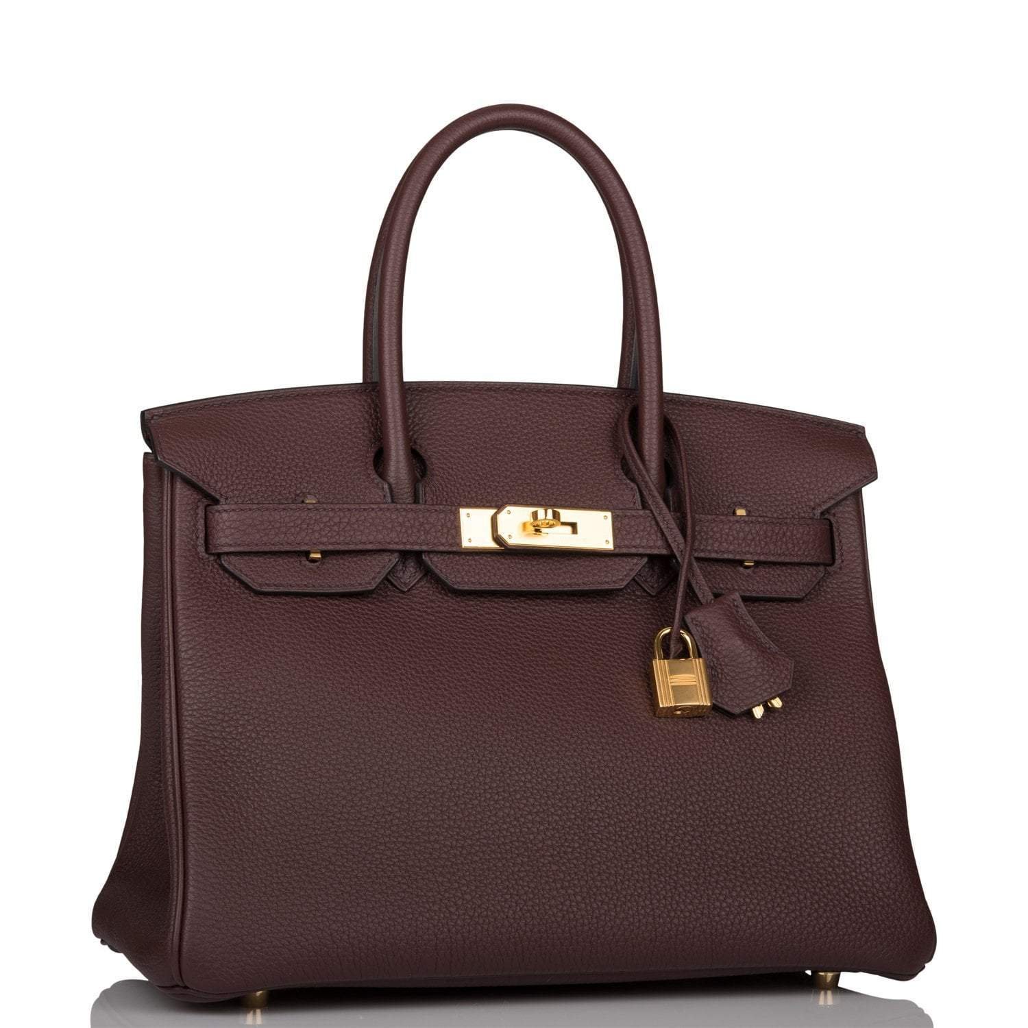 Hermes Rouge Sellier Togo Birkin 30cm Gold Hardware - Image 2
