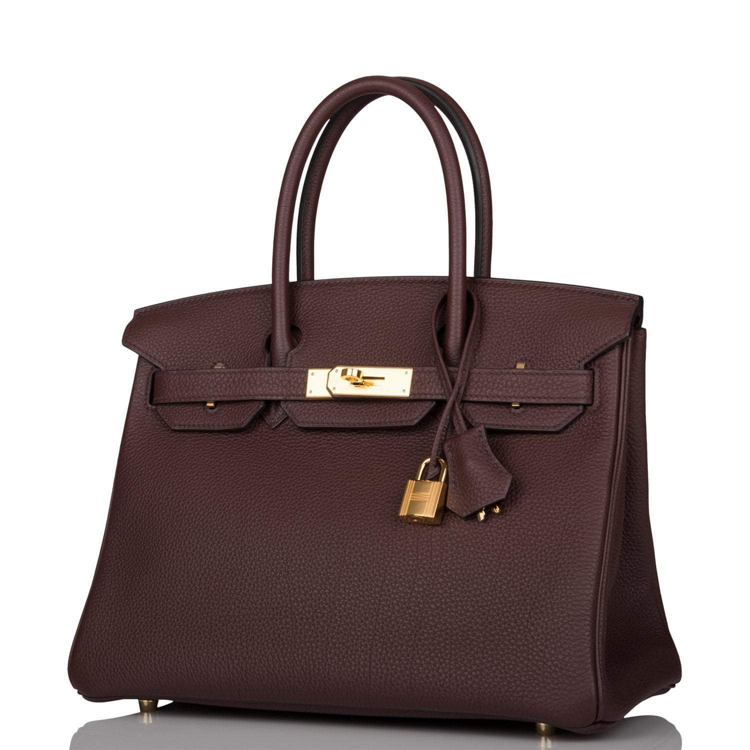 Hermes Rouge Sellier Togo Birkin 30cm Gold Hardware - Image 5