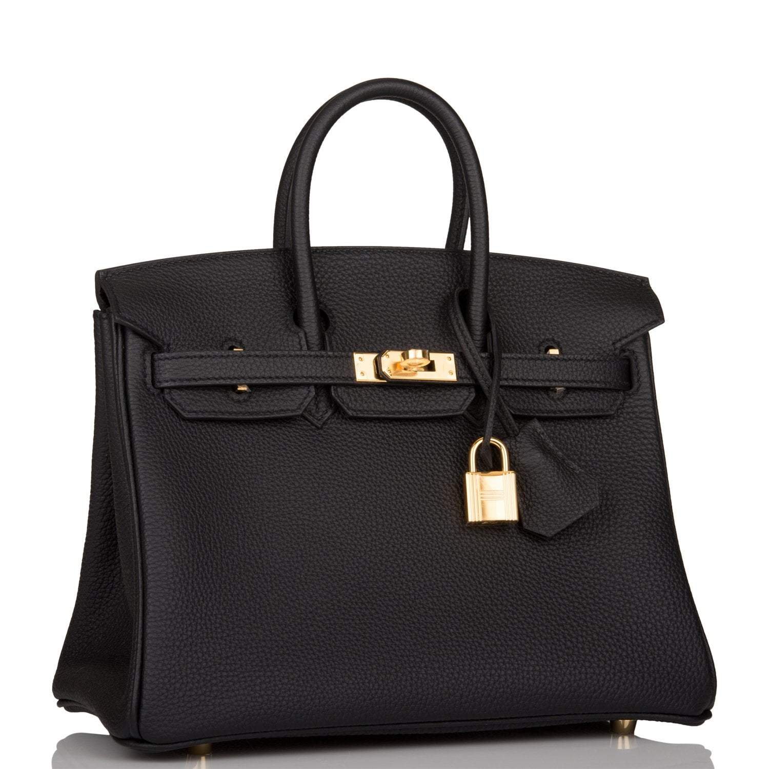 Hermes Birkin 25 Black Togo Gold Hardware - Image 2