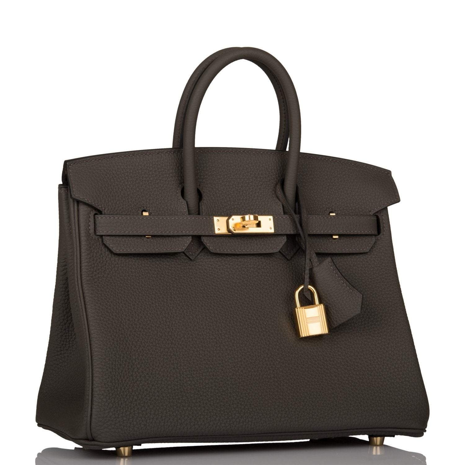 Hermes Birkin 25 Vert de Gris Togo Gold Hardware - Image 2