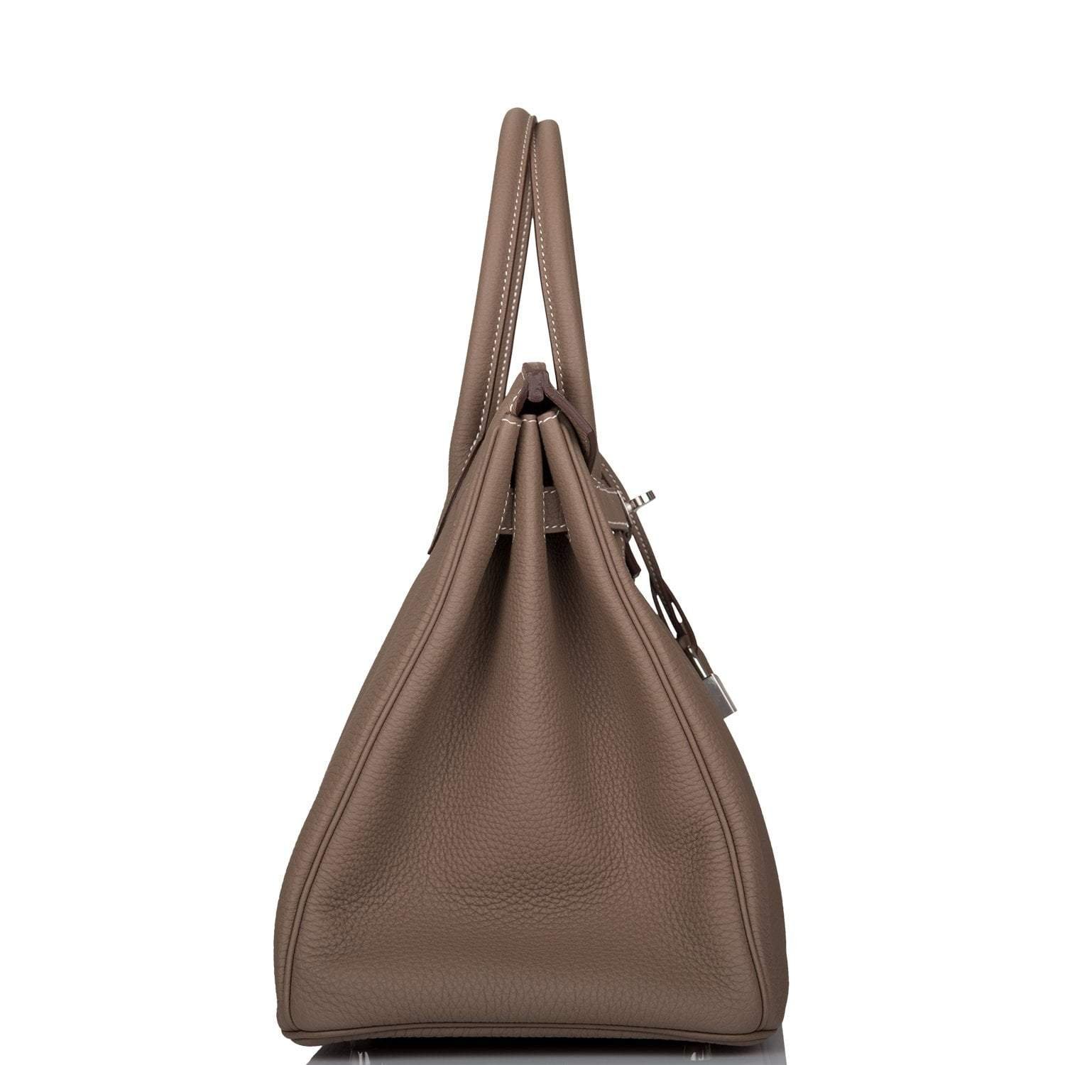Hermes Birkin 35 Etoupe Togo Palladium Hardware - Image 2