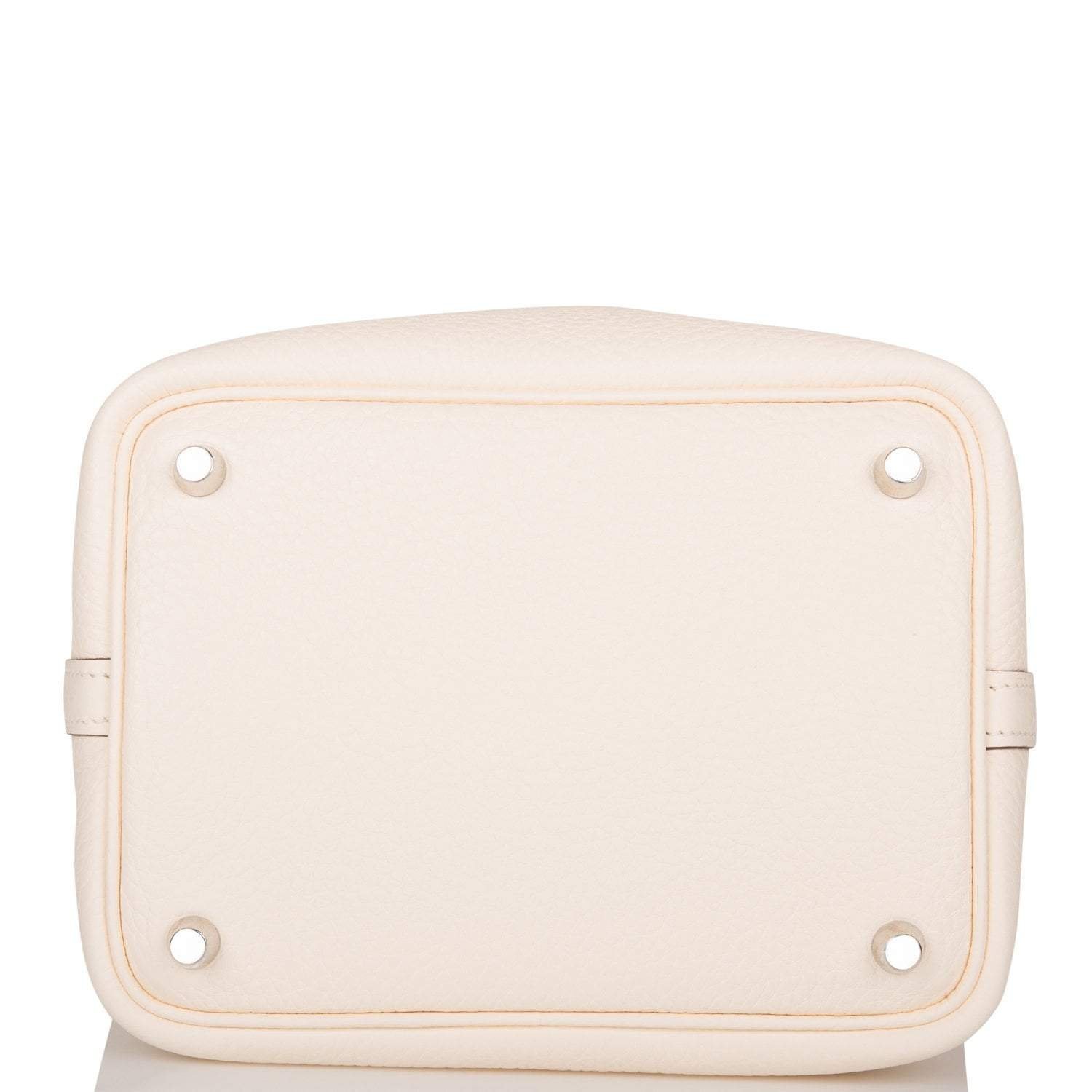 Hermes Nata Clemence Picotin Lock 18cm Palladium Hardware - Image 6