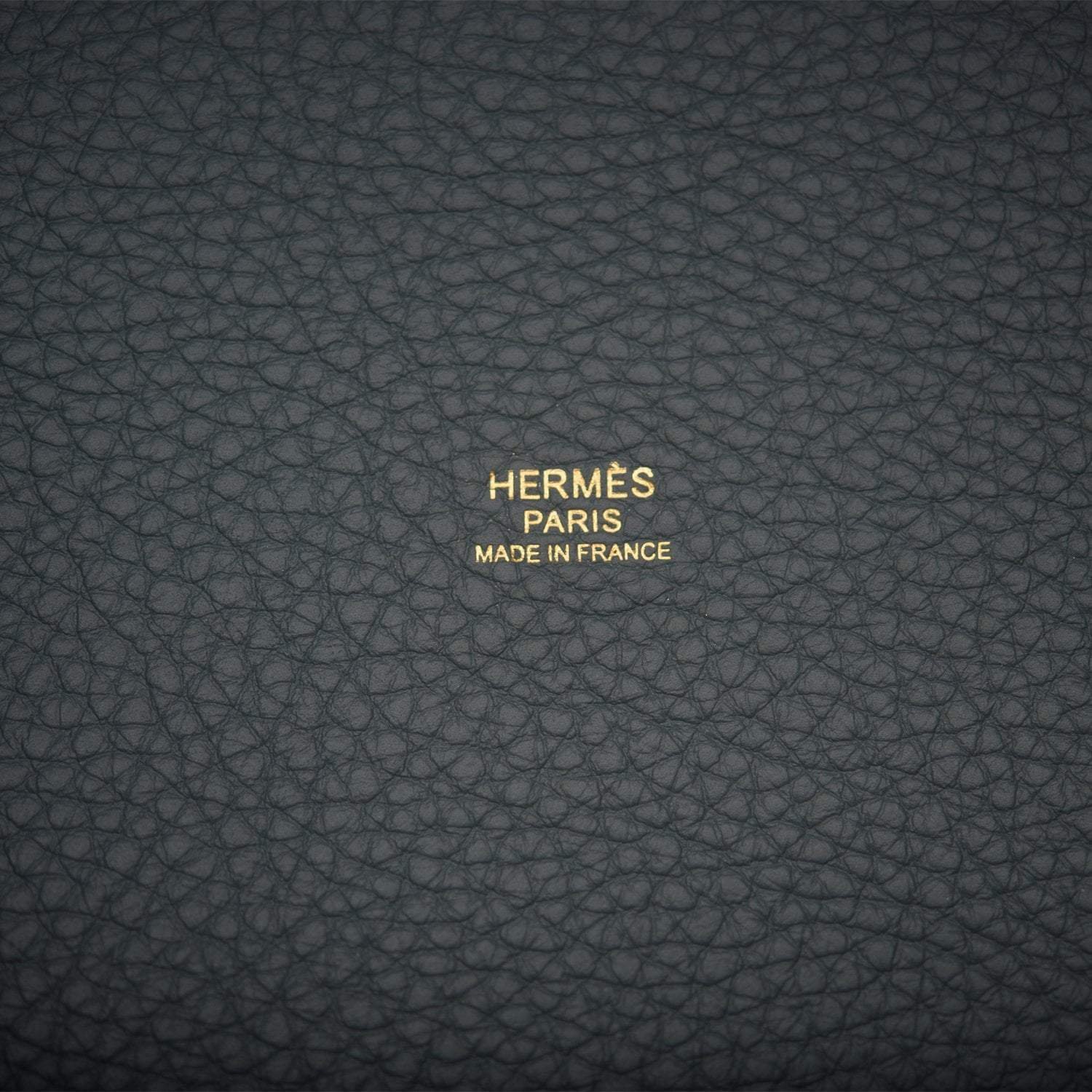 Hermes Bleu Orage Clemence Picotin Lock 18cm Gold Hardware - Image 8