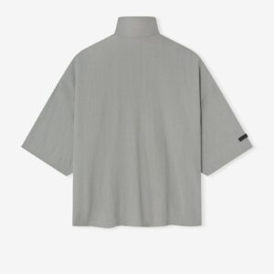 Cotton Wool Highneck Shirt