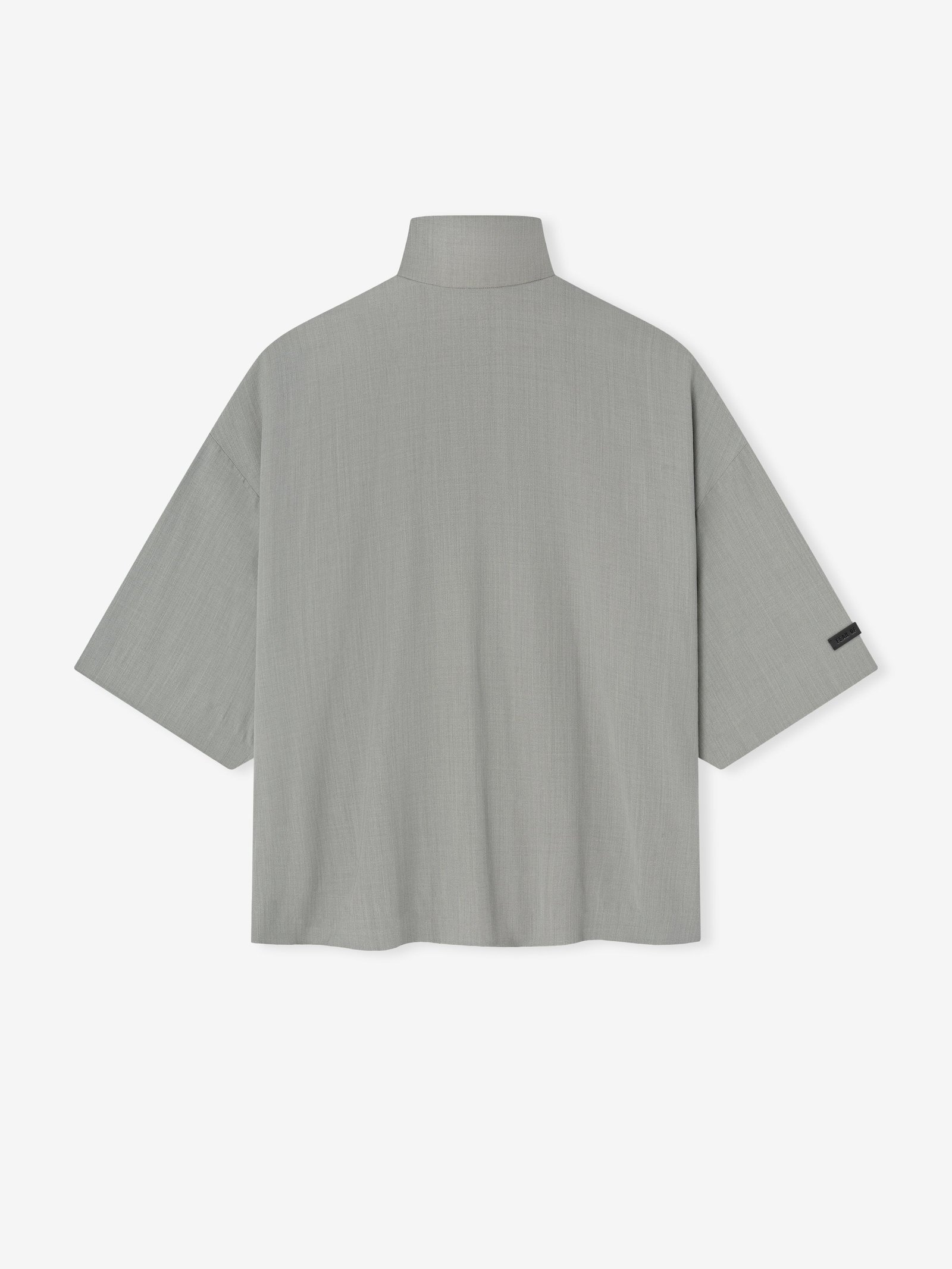 Cotton Wool Highneck Shirt
