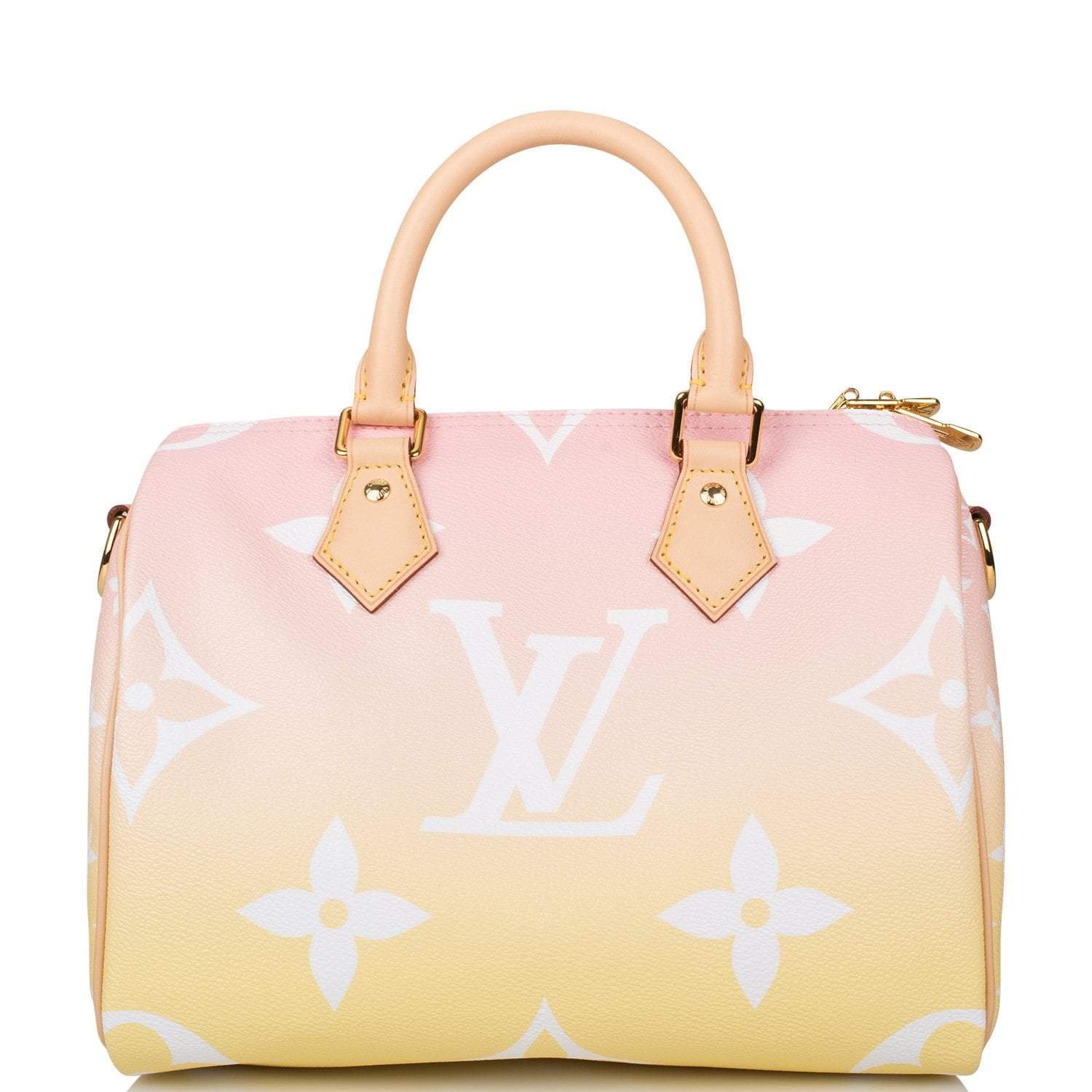 Louis Vuitton Light Pink By The Pool Monogram Speedy Bandouliere 25 - Image 4