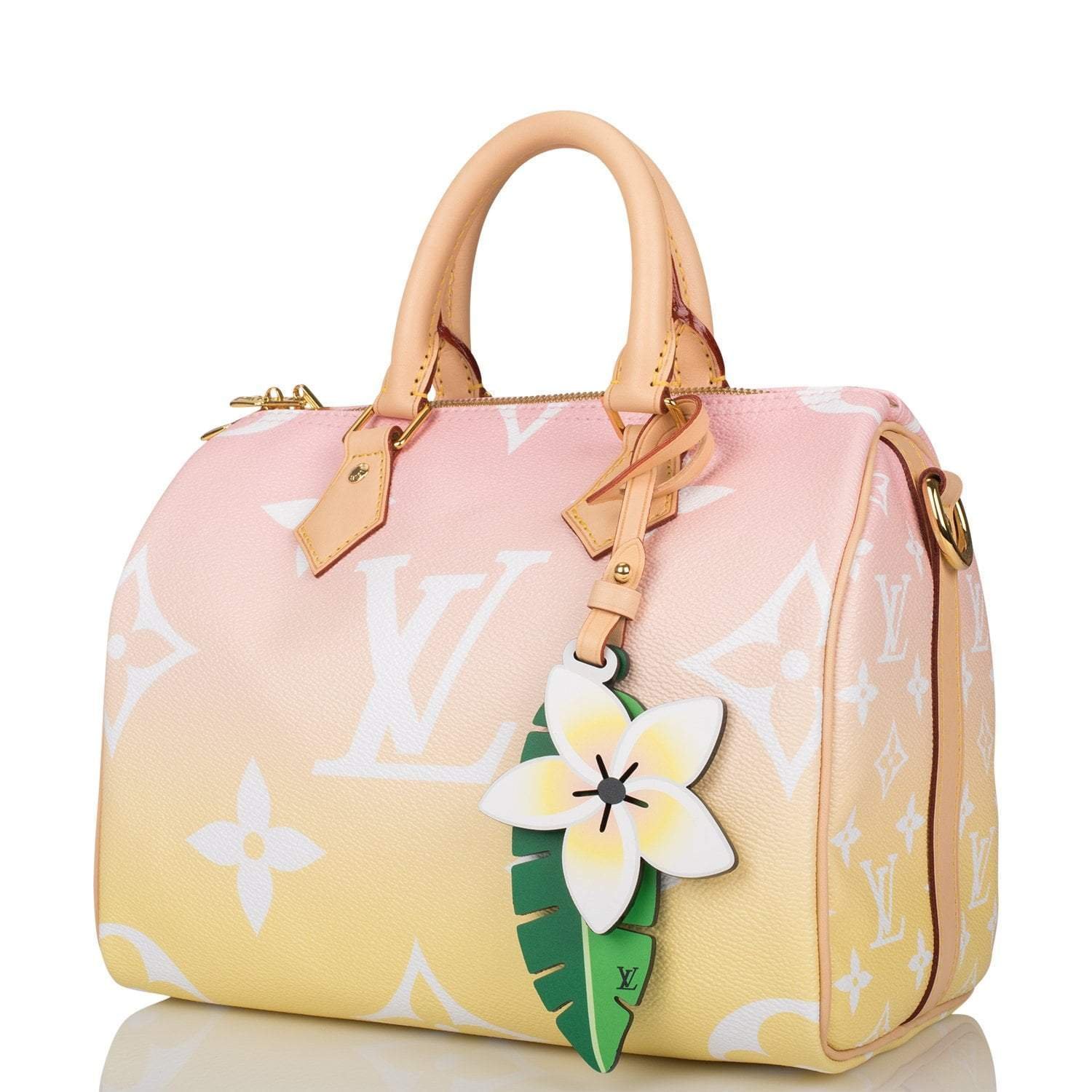 Louis Vuitton Light Pink By The Pool Monogram Speedy Bandouliere 25 - Image 5