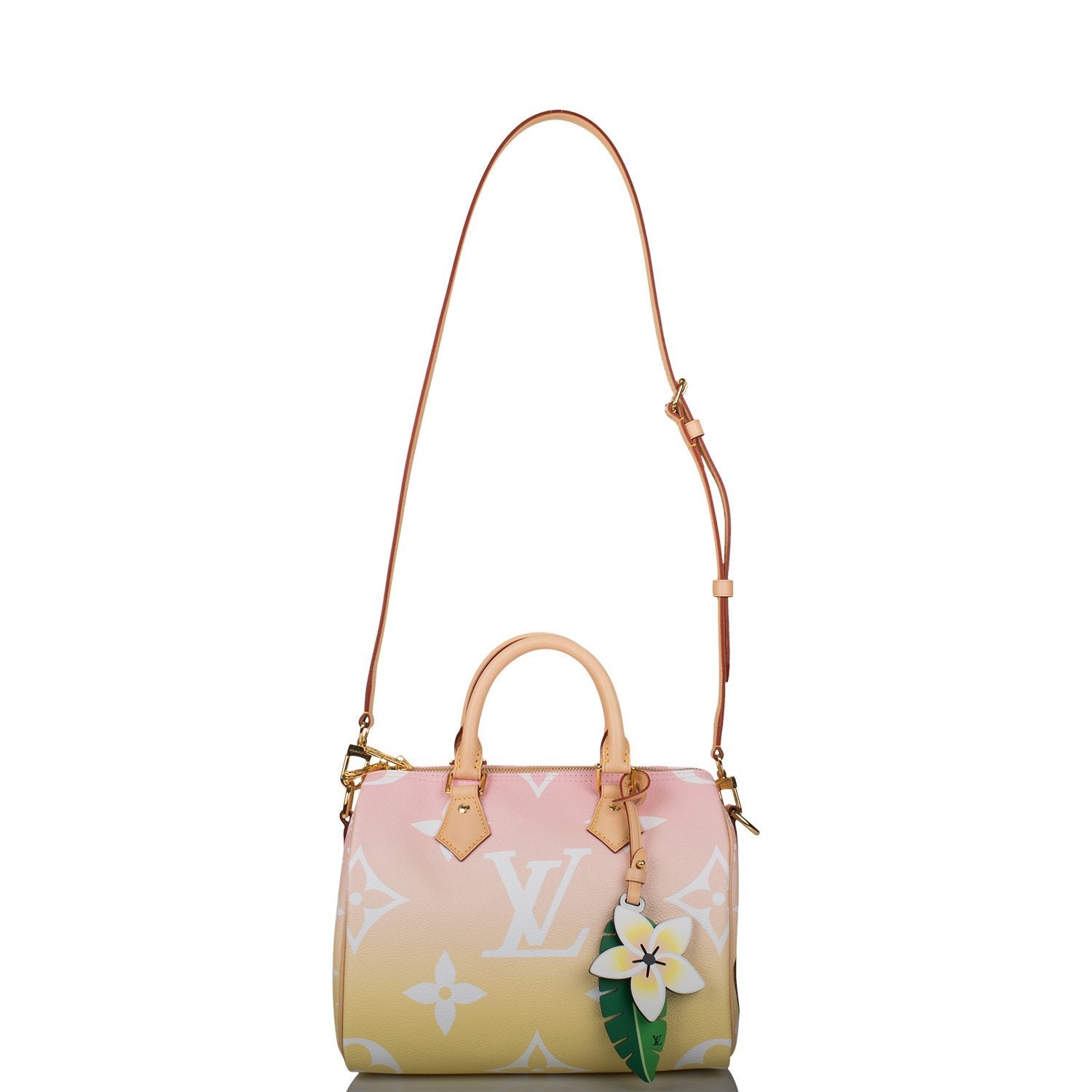Louis Vuitton Light Pink By The Pool Monogram Speedy Bandouliere 25 - Image 7