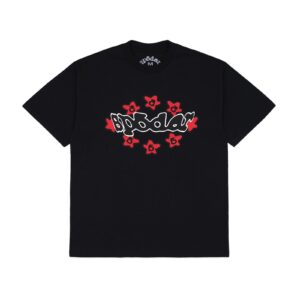 BLACK WARPED SP5DER TEE