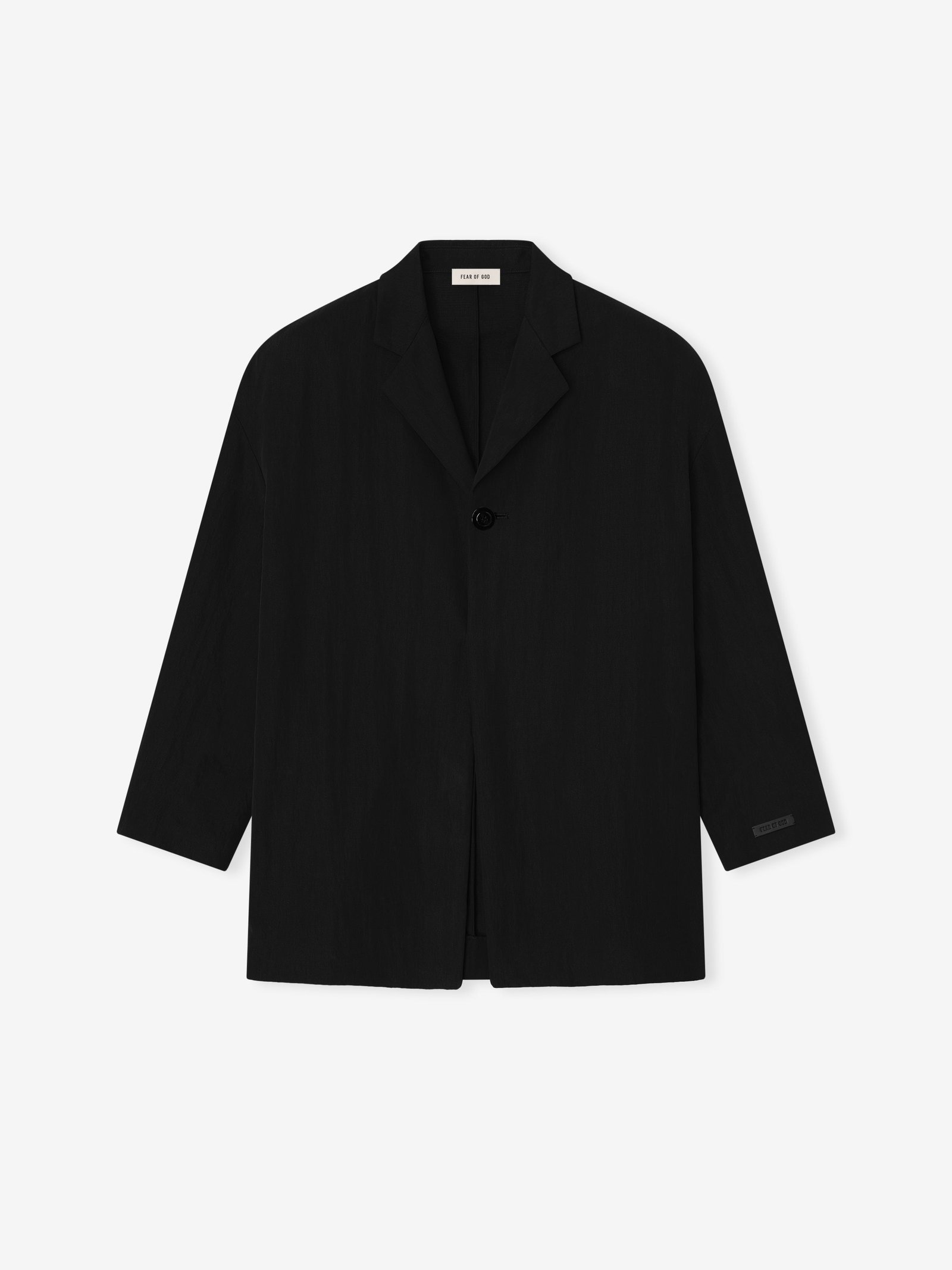 Tencel Nylon Unlined Relaxed Blazer