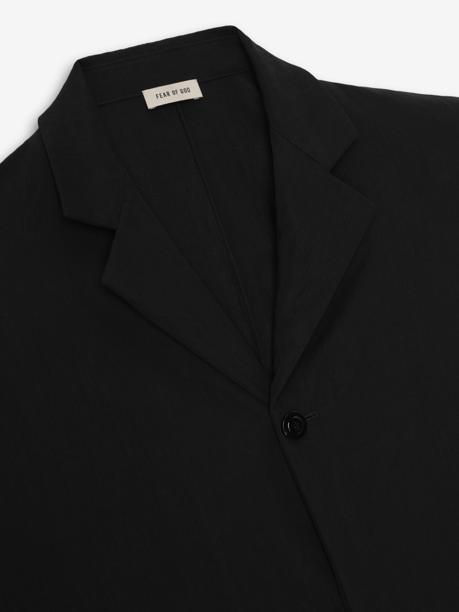 Tencel Nylon Unlined Relaxed Blazer - Image 3