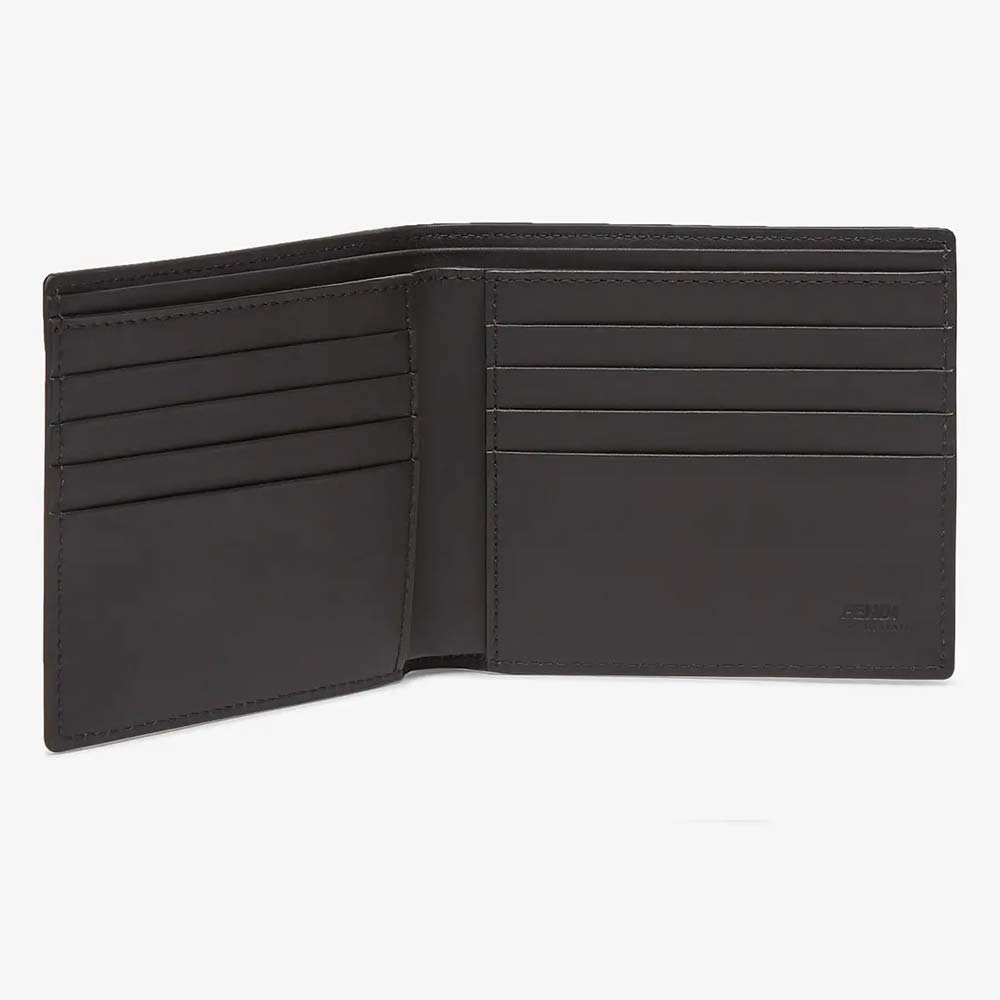 WALLET Yellow Leather Bi Fold Wallet - Image 3
